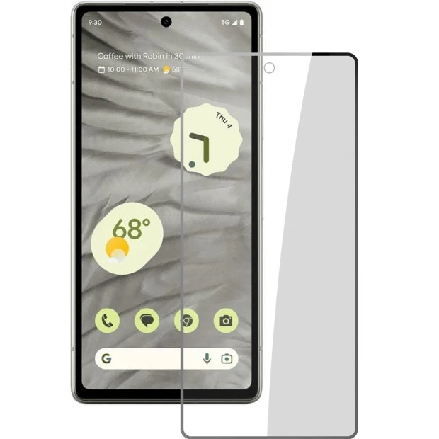Захисне скло 5D Standard для Google Pixel 7 Чорне