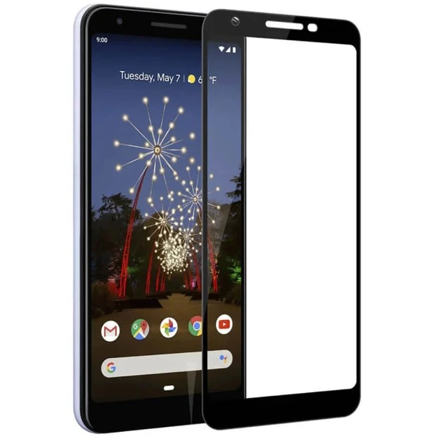 Стекло 3D Google Pixel 3a XL Black
