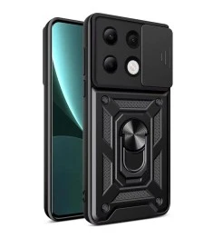 Чохол Ring Serge Armor Case для Xiaomi Redmi Note 13 4G (ShutCam) (Чорний)