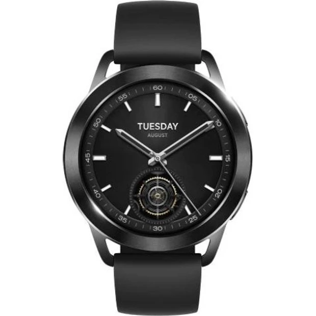 Смарт-годинник Xiaomi Watch S3 NFC (Чорний) (Клас A+)
