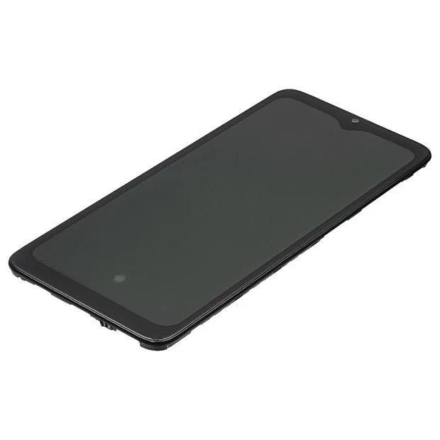 Дисплей для Samsung A705 Galaxy A70 (2019) с чёрным тачскрином и чёрной корпусной рамкой (с широким
