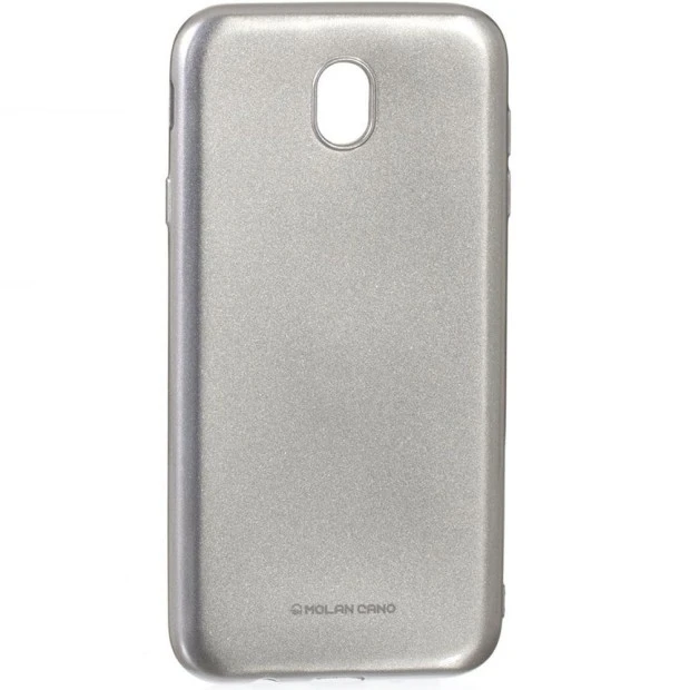 Силиконовый чехол Molan Shining Samsung Galaxy J7 (2017) J730 (Стальной)