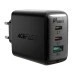 СЗУ-адаптер Acefast A13 65W PD QC 1USB / 2Type-C 3.25A + Type-C-кабель 1.2m (Чёрный) СЗУ-адаптер Acefast A13 65W PD QC 1USB / 2Type-C 3.25A + Type-C-кабель 1.2m (Чёрный)
