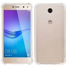 Силикон 3D Huawei Y7 (2017) (Прозрачный)