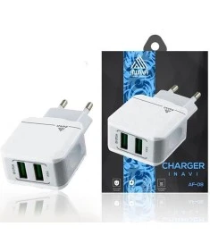 СЗУ iNavi 2в1 Micro 2USB / 2.5A (AF-08) (белый)