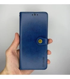 Чехол-книжка Leather Book Gallant Xiaomi Poco M5 (Синий)