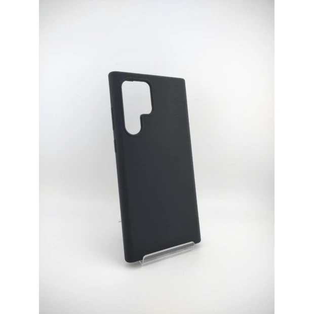Силикон Original Premium Samsung Galaxy S22 Ultra (Чёрный)
