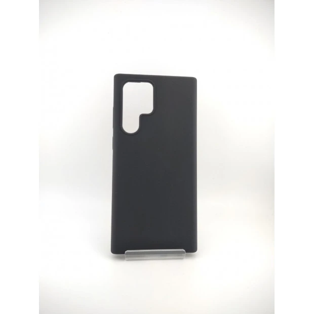 Силикон Original Premium Samsung Galaxy S22 Ultra (Чёрный)