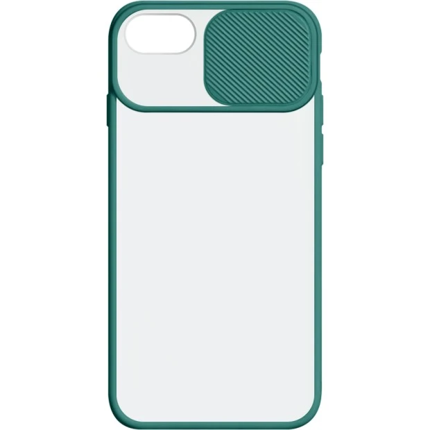 Накладка Totu Curtain Apple IPhone 7 / 8 / SE (2020) (Тёмно-зелёный)