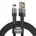 USB-кабель Baseus Cafule Special Edition 18W (Type-C to Lightning) (Чёрный) USB-кабель Baseus Cafule Special Edition 18W (Type-C to Lightning) (Чёрный)