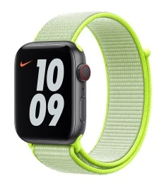 Ремешок Nylon Apple Watch 38 / 40 mm (Салатовый)