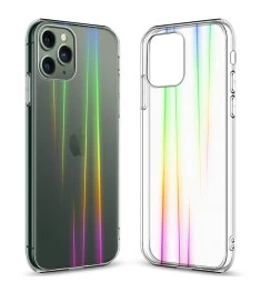 Силикон 3D Gradient Case Apple iPhone 11 Pro Max (Прозрачный)