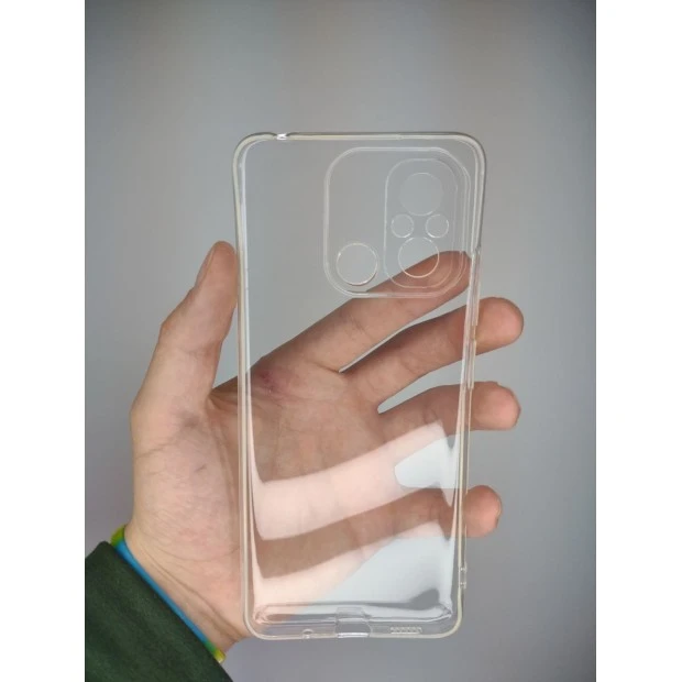 Силикон WS Xiaomi Redmi 11A / 12C (ShutCam) (Прозрачный)