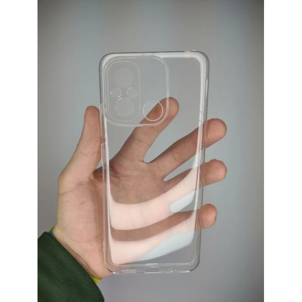 Силикон WS Xiaomi Redmi 11A / 12C (ShutCam) (Прозрачный)
