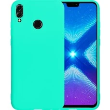 Силиконовый чехол iNavi Color Huawei Honor 8X (Бирюзовый)