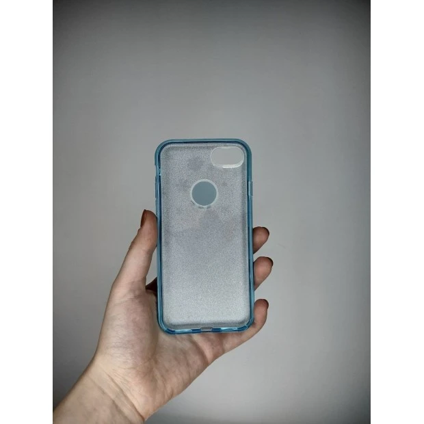 Силикон Glitter Apple iPhone 7 / 8 / SE (2020) (Butterfly)