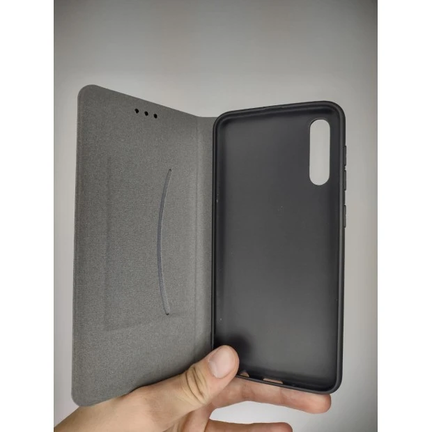 Чехол-книжка Leather Book Samsung Galaxy A30s / A50 / A50s (2019) (Серый)