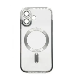Case UMKU Shining with MagSafe for Apple iPhone 16 Plus (Silver)