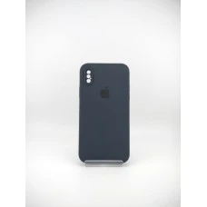 Силикон Original Square RoundCam Case Apple iPhone X / XS (86) Dark Coal