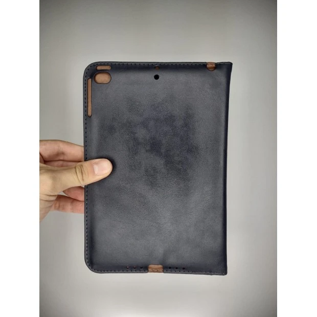 Чохол-книжка Leather Book Lux для Apple iPad Mini 4 (Темно-синій)