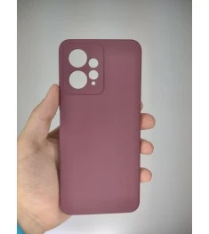 Силикон Original Xiaomi Redmi Note 12 4G (ShutCam) (Бордовый)
