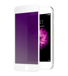 Защитное стекло 5D Anti-Blue Light Apple iPhone 7 Plus / 8 Plus White