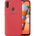 Силіконовий чохол Original 360 Case Logo для Samsung Galaxy M11 / A11 (2020) (Полуничний) Силіконовий чохол Original 360 Case Logo для Samsung Galaxy M11 / A11 (2020) (Полуничний)
