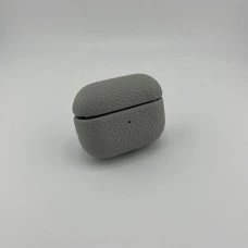 Чохол для навушників Leather Case Apple AirPods Pro 2 (Сірий)