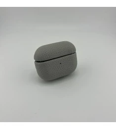 Чохол для навушників Leather Case Apple AirPods Pro 2 (Сірий)