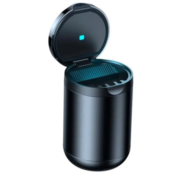 Автомобільна попільничка Baseus Premium Car Ashtray (2 серія) (Чорний) C20464700111-00