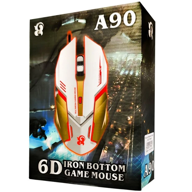 Мышь проводная игровая A90 (Чёрный)