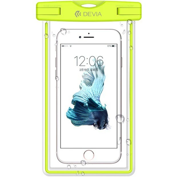 Водонепроницфемый карман Devia Ranger Fluorescence (Зелёный)