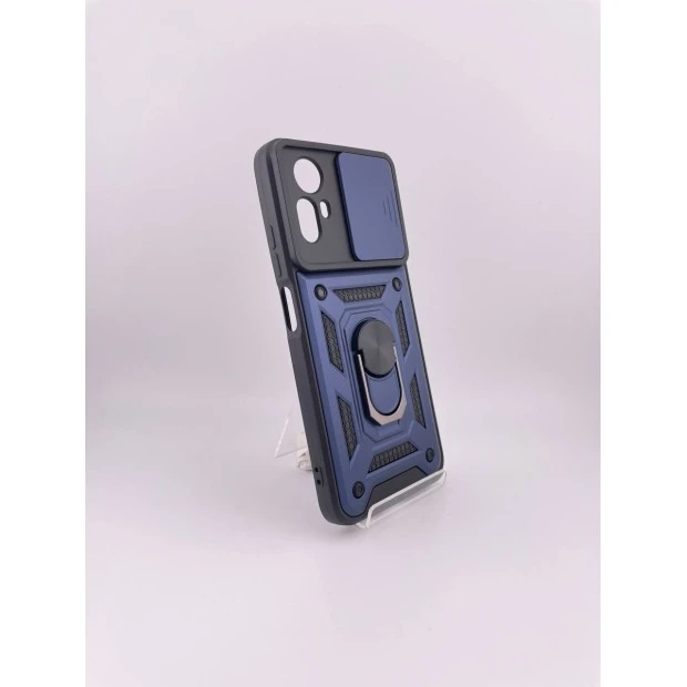 Бронь-чехол Ring Serge Armor Case Xiaomi Redmi Note 12S 4G (ShutCam) (Синий)