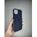 Силикон Original Round Case Apple iPhone 14 Plus (09) Midnight Blue