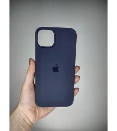 Силикон Original Round Case Apple iPhone 14 Plus (09) Midnight Blue