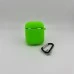 Чохол для навушників Full Silicone Case with Microfiber Apple AirPods (27) Grass Green Чохол для навушників Full Silicone Case with Microfiber Apple AirPods (27) Grass Green