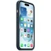 Чохол FineWoven з MagSafe для Apple iPhone 15 (Pacific Blue) (Оригінал) Чохол FineWoven з MagSafe для Apple iPhone 15 (Pacific Blue) (Оригінал)