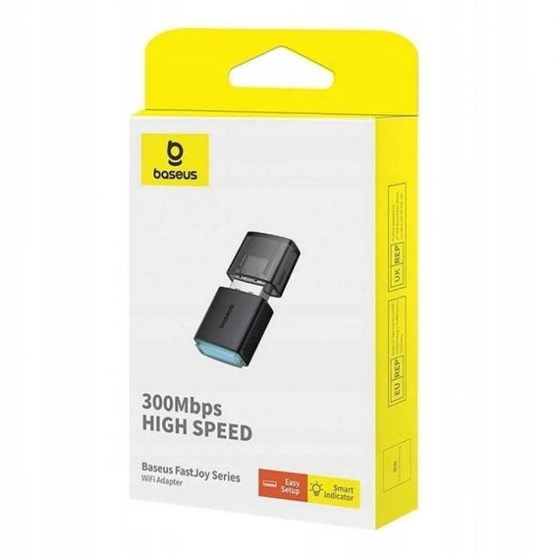 USB-адаптер Wi-Fi Baseus FastJoy 300Mbps (Чёрный) B01317600111-03