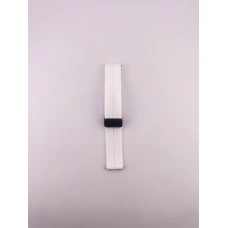 Ремешок для смарт-часов универсальный Magnetic Clip 20мм (Белый)