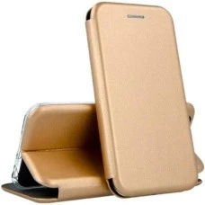Чехол-книжка Оригинал Samsung A9 (2018) A920 (Золотой)