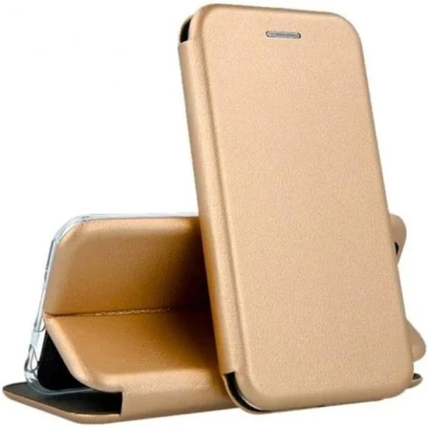 Чехол-книжка Оригинал Samsung Galaxy A9 (2018) A920 (Золотой)