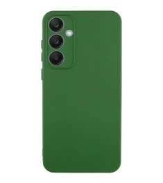 Силікон Original Samsung Galaxy S24 FE (ShutCam) (Темно-зелений)