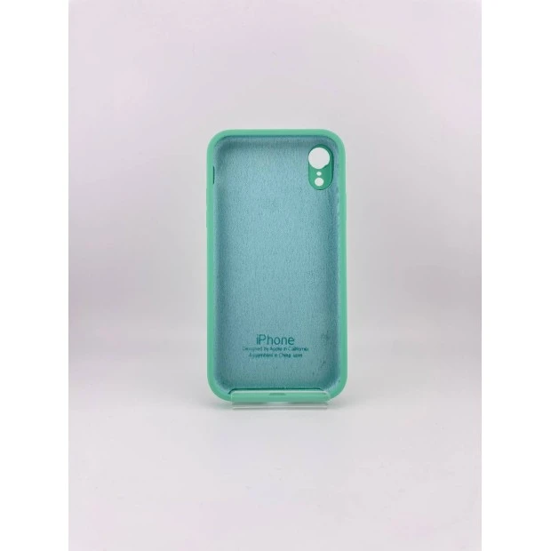 Оригінальний силіконовий чохол для Apple iPhone XR (49) Aquamarine