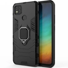 Бронь-чехол Ring Armor Case Xiaomi Redmi 9C (Чёрный)