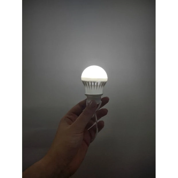 USB LED светодиодная лампа-фонарик 5W с кабелем 1м