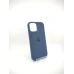 Чохол Silicone Case with MagSafe Apple iPhone 12 / 12 Pro (Темно-синій) Чохол Silicone Case with MagSafe Apple iPhone 12 / 12 Pro (Темно-синій)
