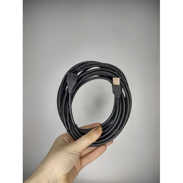 Кабель-удлинитель USB AM-FM 5m (Чёрный)