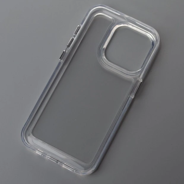 Силіконовий чохол Space Case 3D для Apple iPhone 13 Pro (прозорий)
