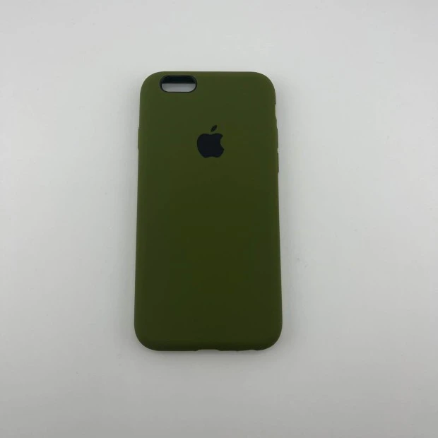 Оригінальний силіконовий чохол Apple iPhone 6  /  6s (46) Глибокий Зелений