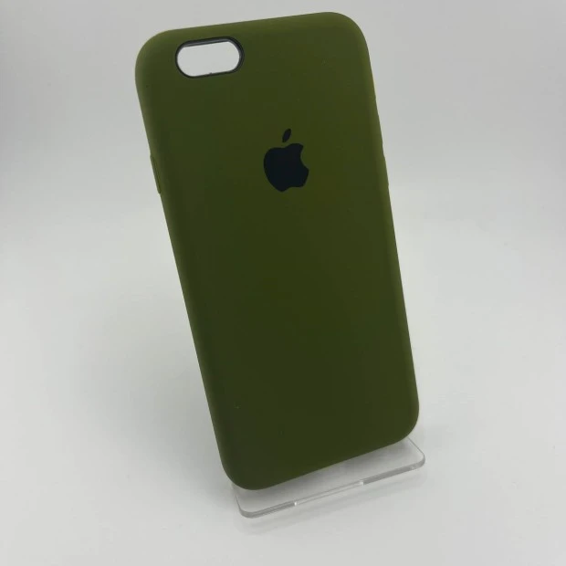 Оригінальний силіконовий чохол Apple iPhone 6  /  6s (46) Глибокий Зелений